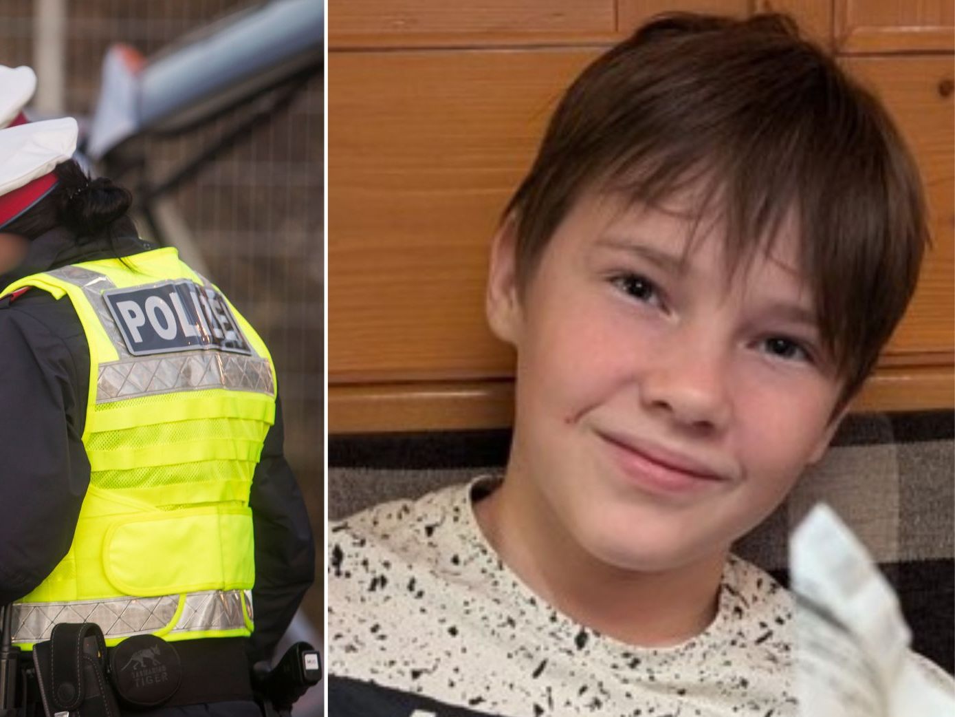 13-jähriger Damian D. aus Rankweil vermisst – Polizei bittet um Hinweise.